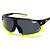 ÓCULOS DE SOL ESPORTIVO POLARIZADO RACE - PRETO COM AMARELO - Imagem 3