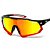 ÓCULOS DE SOL ESPORTIVO POLARIZADO RACE - VERMELHO ESPELHADO - Imagem 3