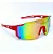 ÓCULOS DE SOL ESPORTIVO ICE - VERMELHO CAMALEÃO ESPELHADO - Imagem 2