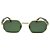 ÓCULOS DE SOL OCTA - VERDE  C/ DOURADO HASTE ANIMAL PRINT - Imagem 4