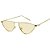 Óculos de Sol Gatinho Zoe - Amarelo Clear - Imagem 3