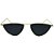 Óculos de Sol Gatinho Zoe - Preto c/ Dourado - Imagem 4