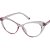 Óculos Gatinho Vitoria - Rosa Clear (Anti Blue) - Imagem 3