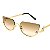 Óculos de Sol Gatinho Angel - Marrom Degradê c/ Dourado - Imagem 3