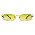 Óculos de Sol Retabgular Edge - Amarelo - Imagem 1