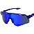 ÓCULOS DE SOL ESPORTIVO VEX - AZUL ESCURO ESPELHADO - Imagem 3