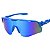 ÓCULOS DE SOL ESPORTIVO VEX - AZUL BEBÊ ESPELHADO - Imagem 3