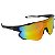 Óculos de Sol Esportivo Pulse - Preto c/ Colorido Espelhado - Imagem 1