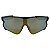 Óculos de Sol Esportivo Pulse - Preto c/ Dourado Espelhado - Imagem 2