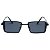 Óculos de Sol Retangular Bella - Preto - Imagem 2