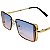 Óculos de Sol Retangular Bella - Azul e Rosa - Imagem 4