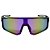 Óculos De Sol Esportivo Ice - Preto c/ Roxo Camaleão Espelhado - Imagem 4