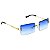 ÓCULOS DE SOL TEXAS - AZUL DEGRADÊ COM DOURADO - Imagem 3