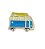Charm - Kombi Azul Escura - Imagem 1