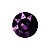 Charm - Cristal Roxo Escuro - Imagem 1