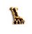 Charm - Girafa Ouro - Imagem 1