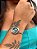 Pulseira Lisa Medalhão Prata - Imagem 3