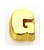 Charm - Letra G Ouro Liso - Imagem 1
