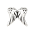 Charm - Asas de Anjo Prata - Imagem 1