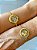 Pulseira C/Pedras Medalhão Gold - Imagem 2