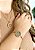Pulseira C/Pedras Medalhão Rosê - Imagem 3