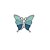 Charm - Borboleta Verde Especial - Imagem 1