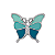 Charm - Borboleta Verde Especial - Imagem 1