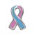 Charm - Laço Rosa E Azul Câncer - Imagem 1