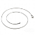 Choker Lisa Prata (35 cm) - Imagem 1