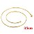 Choker Lisa Ouro 35 cm - Imagem 1