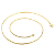 Choker Lisa Ouro (35 cm) - Imagem 1