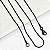 Corrente Lisa Black (80 cm) - Imagem 1