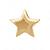 Charm - Estrela Ouro - Imagem 1