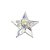 Charm - Estrela Cristal Branca - Imagem 1