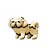 Charm - Shih Tzu ou Lhasa apso Pelo Curto Ouro - Imagem 2