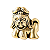 Charm - Shih Tzu/Lhasa Apso Pelo Longo Ouro - Imagem 1
