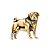 Charm - Pug Ouro - Imagem 2