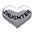 Charm - Coração Daughter (Filha) - Imagem 1