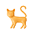 Charm - Gato Laranja - Imagem 1