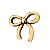 Charm - Laço ouro Especial - Imagem 1