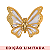 Charm - Borboleta Ouro Especial - Imagem 1
