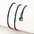 Corrente Lisa Black (70 cm) - Imagem 1
