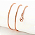 Corrente Lisa Rose (70 cm) - Imagem 1