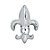 Charm - Flor De Lis - Imagem 1