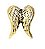 Charm - Asas de Anjo Ouro - Imagem 1