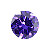 Charm - Cristal Roxo - Imagem 1