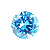 Charm - Cristal Azul Claro - Imagem 1