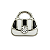Charm - Bolsa Preto e Branco - Imagem 1