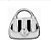 Charm - Bolsa Preto e Branco - Imagem 1