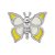 Charm - Borboleta Amarela - Imagem 1